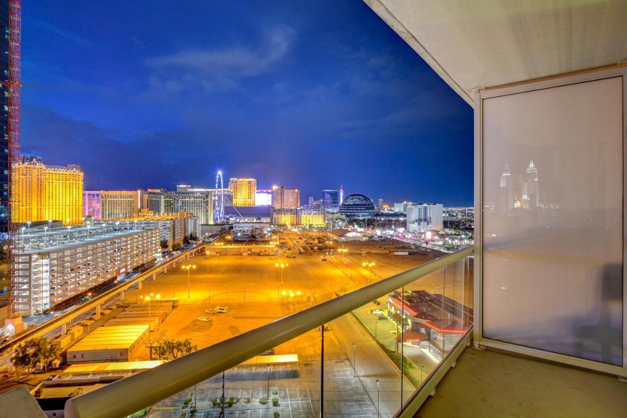 Balcony Full Strip View Suite Mgm Signature Free Valet Лас-Вегас Экстерьер фото